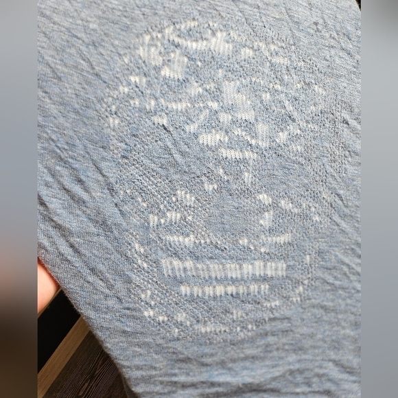 Skull Cashmere Large Blue Tank Top - Picture 8 of 9